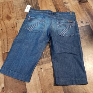 NWT 30 7FAMK Dojo Bermuda Shorts